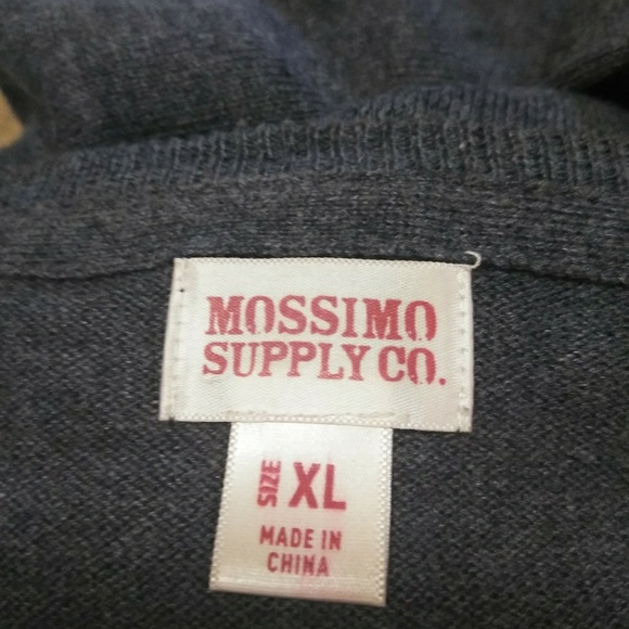 Gray button up sweater - Picture 3 of 3